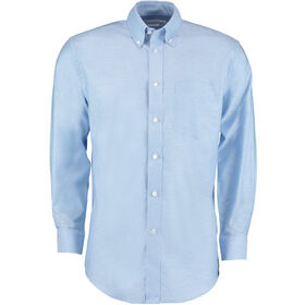 Kustom Kit Workplace Oxford Long Sleeved Shirt