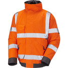 Leo Workwear Hi Vis Chivenor Bomber Jacket