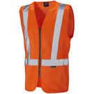 Leo Workwear Hi Vis Copplestone Railway Plus Waistcoat