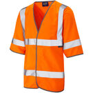 Leo Workwear Hi Vis Gorwell Half Sleeve Waistcoat