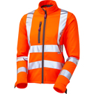 Leo Workwear Hi Vis Honeywell Women's Softshell Jacket