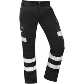 Leo Workwear Reflective Ilfracombe Cargo Trouser