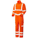 Leo Workwear Hi Vis Molland Poly/Cotton Coverall
