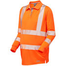 Leo Workwear Yarnacott 2 Coolviz Ultra Women's Maternity Long Sleeved Polo Shirt