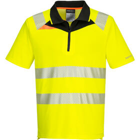 Portwest DX4 Hi Vis Short Sleeved Polo Shirt