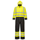 Portwest Hi Vis Contrast Lined Coverall