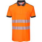 Portwest PW3 Hi-Vis Cotton Comfort Polo Shirt Short Sleeve