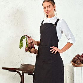 Premier Cross Back Barista Bib Apron