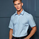 Premier Microcheck (Gingham) Cotton Short Sleeve Shirt