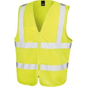 Result Hi Vis Core Zip Up Waistcoat