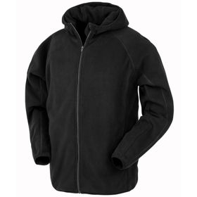 Result Recycled Hooded Microfleece Jacket