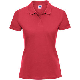 Russell Ladies Cotton Pique Polo Shirt
