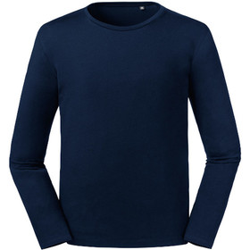 Russell Men's Pure Organic Long Sleeve T-Shirt