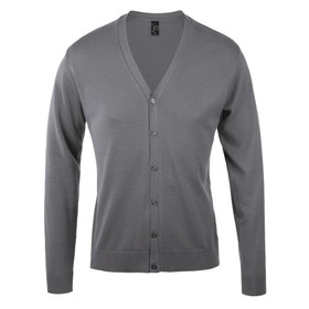 SOL'S Golden Cotton Acrylic V Neck Cardigan