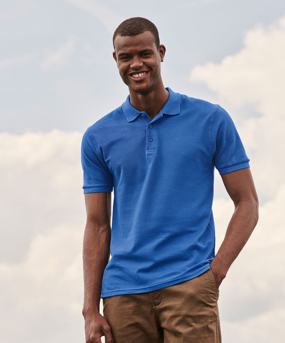 Fruit of the Loom Lady-Fit Premium Cotton Piqué Polo Shirt