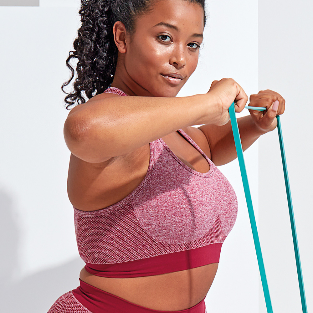 TriDri Women's Seamless '3D Fit' Multi-Sport Sculpt Bra